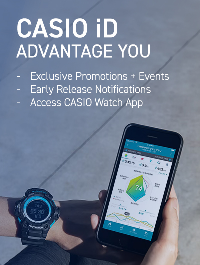 Sign-Up For CASIO iD